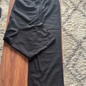 Women’s Linen Black Pants